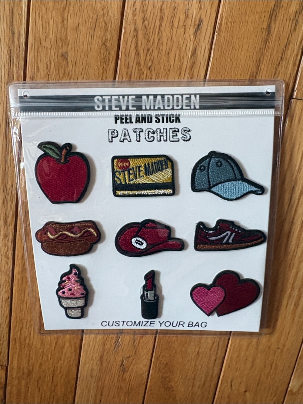 Steve Madden peel and stick patches